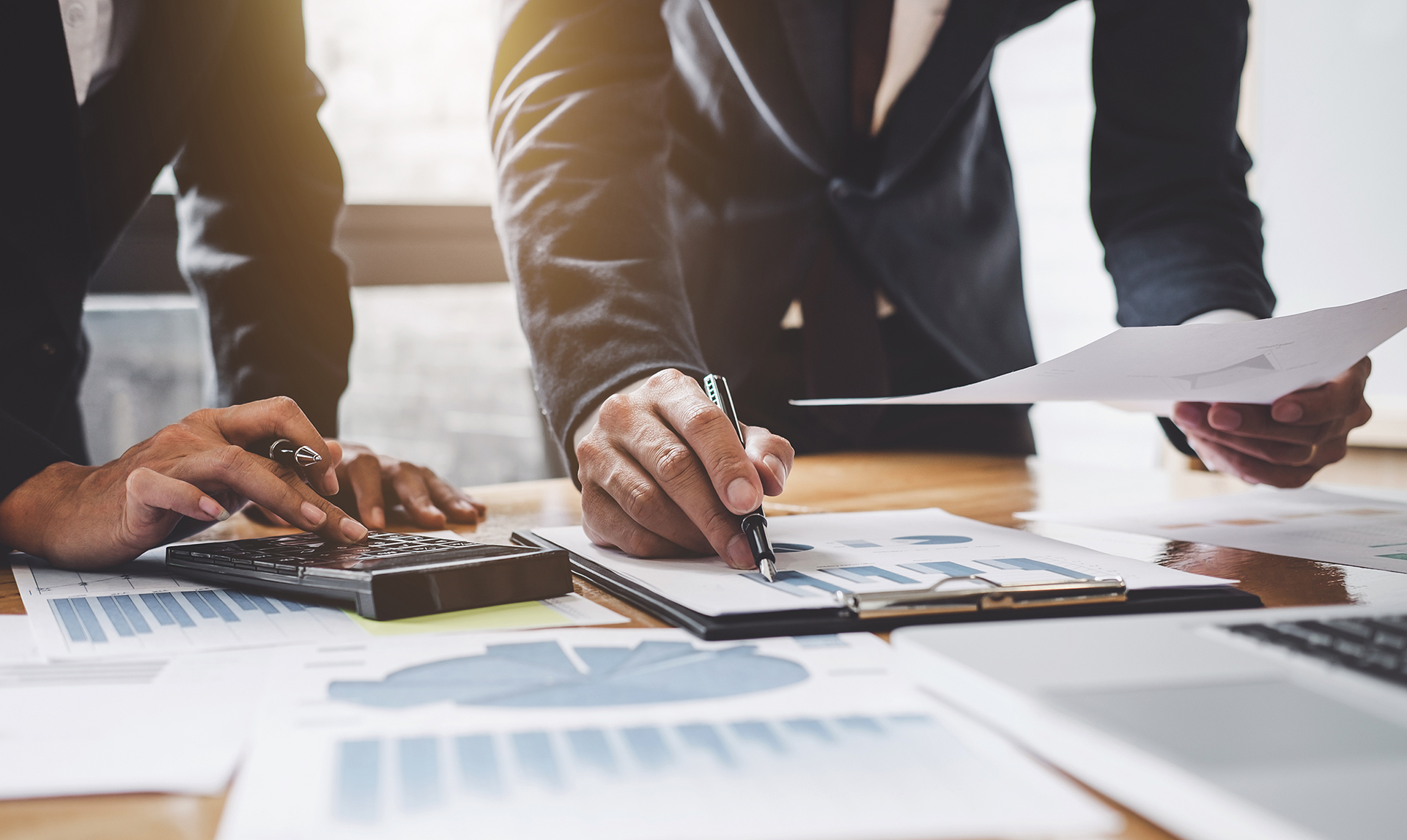 Reviewing a financial note